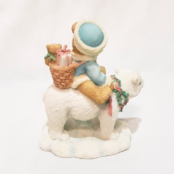 Cherished Teddies Eric Bear Tidings of Joy 4.5" 1994 Enesco P Hillman 622796 - Picture 3 of 5